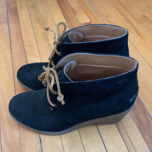 Sperry Wedge Boots - Picture 2 of 4